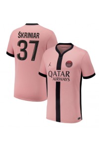 Fotbalové Dres Paris Saint-Germain Milan Skriniar #37 Třetí Oblečení 2024-25 Krátký Rukáv